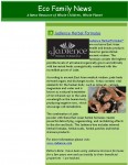 Eco-Family News - June 2009 Eco-Family News - June 2009