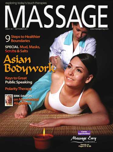Massage Mag - Sept 2011