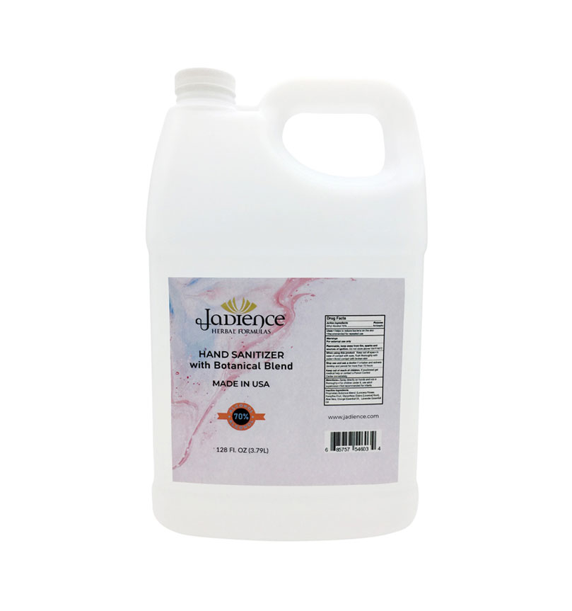 Premium Liquid Hand Sanitizer with Aloe Vera & Essential Oils 128oz